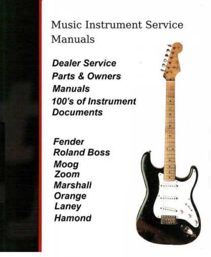 Fender Amps &amp; Guitar manuals Vol 2 (Bass) - ECManuals