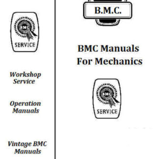 BMC - Model Mastive 1600 2400 2600 Workshop manual