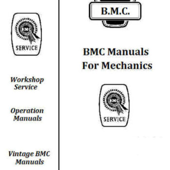 BMC 250 series Workshop manual Petrol and Diesel