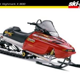 SKI DOO SNOWMOBILE SERVICE MANUAL ALL 2001 MODELS