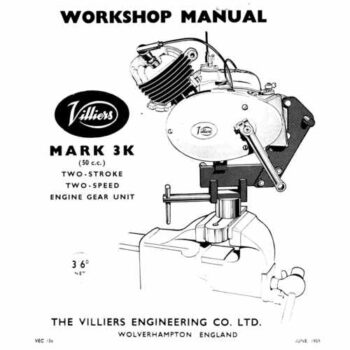 Villiers Mk 3K Workshop manual