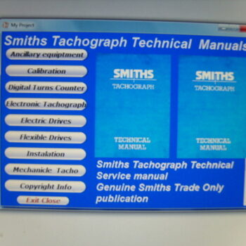 Smiths Tachograph Technical Service SG 20 and SG 24
