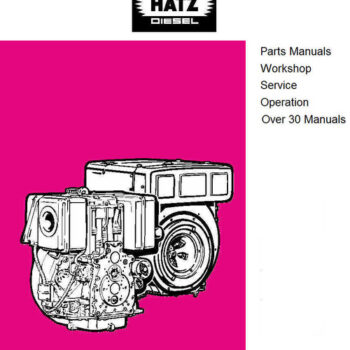 Hatz 1B20 and 1B30 Parts manual