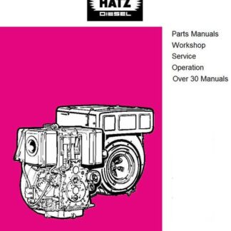 Hatz Diesel Parts manual  1B40  VW