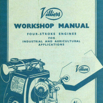 Villiers general specification Sheets Mk 20 HS