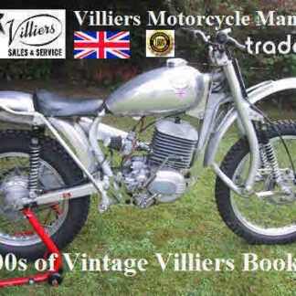 Villiers Vintade Parts Book... No13.... 1913 10 1927