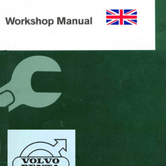 Volvo Penta MD1B-2B-3B-Workshop manual