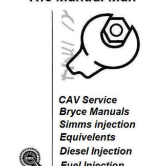 Bosch Type P Testing Fuel Pump Testing Manual