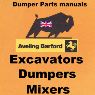 Barford Dumper with 40M - 627 & 627M Gear box  1975 - 79