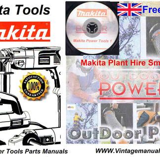 Makita Small tools Manuals Vol 2  - 2004 - 2008