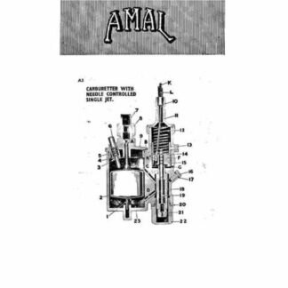 Amal Carbs For Motorcycle Mechanics