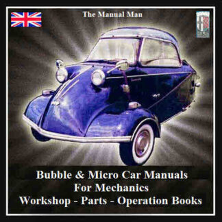 Bubble Car - Micro Car Manuals for Mechanics