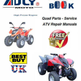 Adly ATV Quad Bike Manuals for Mechanics
