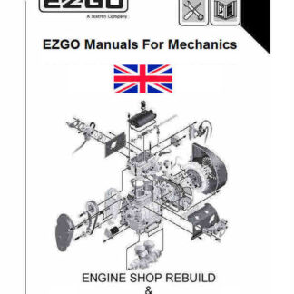 EZ-GO Golf Car and Service Manuals for Mechanics