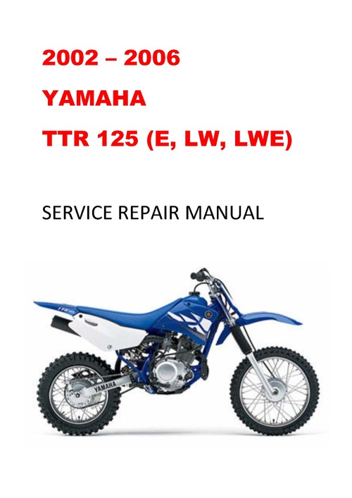 Yamaha ttr125 Fehlerbehebung