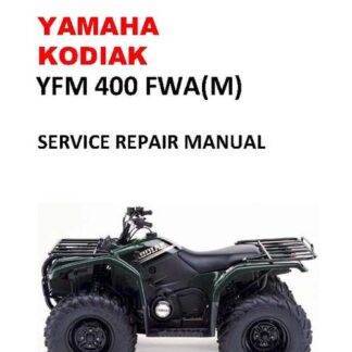 2000-2004 YAMAHA Kodiak YFM400 Service Repair Manual