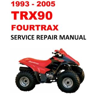 1993-2005 TRX90 Fourtrax Service Repair Manual