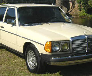 MERCEDES BENZ 300D 300TD SERVICE MANUAL 1976-1985