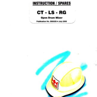 Benford CT LS RD Drum Cement Mixer Manual