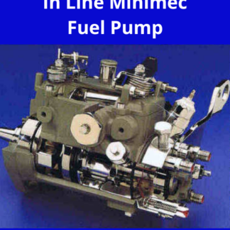 Cav In Line Minimec Fuel Pump Parts Manual