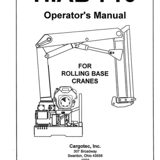 HIAB 710 Operation Manual  - _